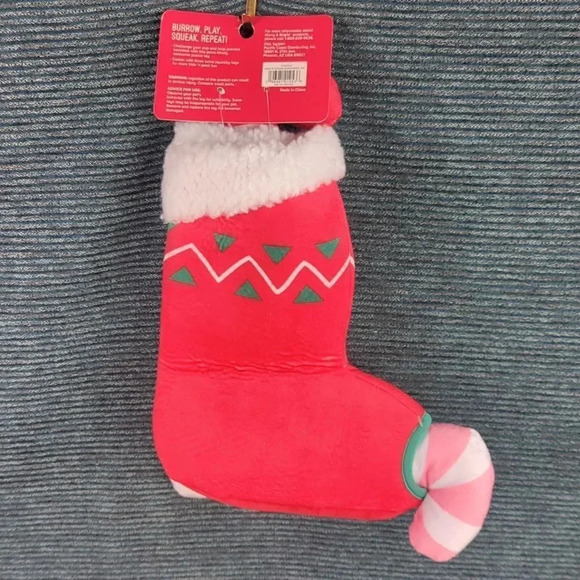 Christmas Hide And Peek Burrowing Squeaky Toy! - Picture 6 of 7